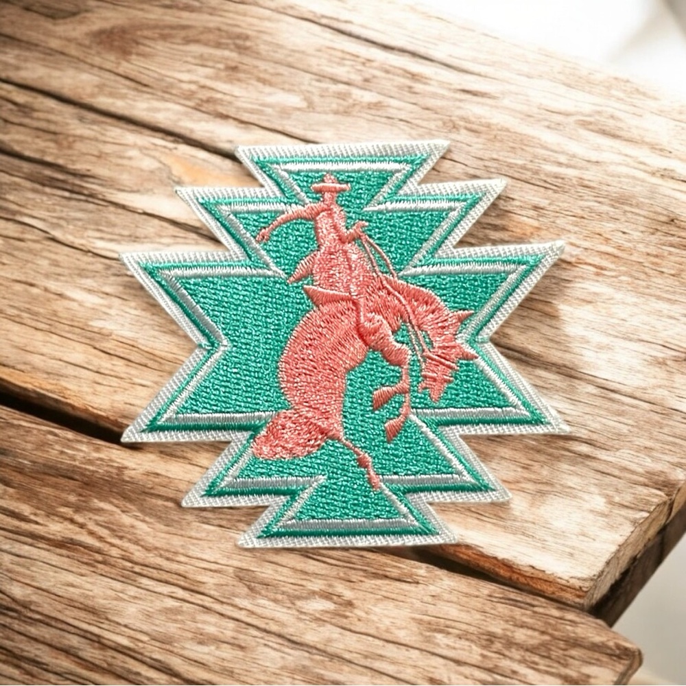 Cowboy Embroidered Patch
